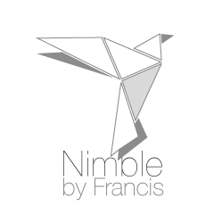 Nimble by Francis' logo, marketing consultant